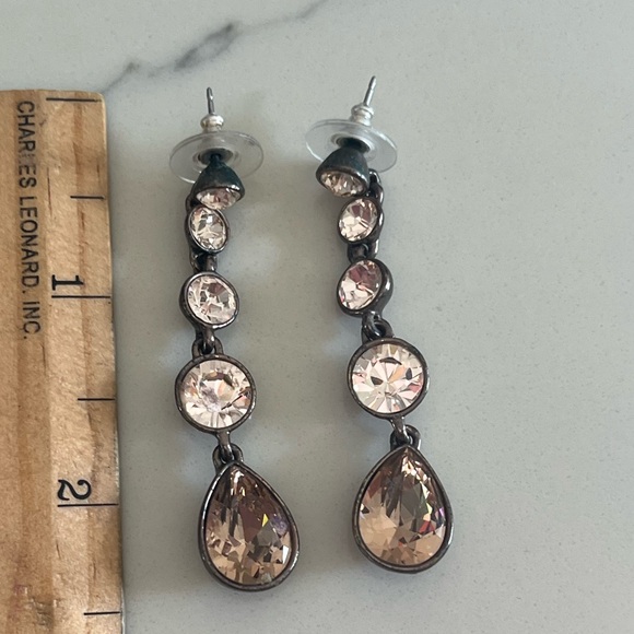 Givenchy Women’s Crystal Drop Earrings - Picture 4 of 4